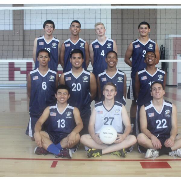 cameroncrnett16's tweet image. #lsvb stacked goons