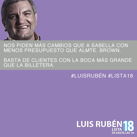 LuisRubenOK's tweet photo. Abran sus mentes, o por lo menos sus billeteras. #LuisRubén #Lista18 http://t.co/u6ZMI5wzos