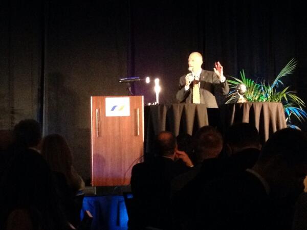 astroengine's tweet image. .@RickSearfoss speaking about space renaissance at #ISDC2014