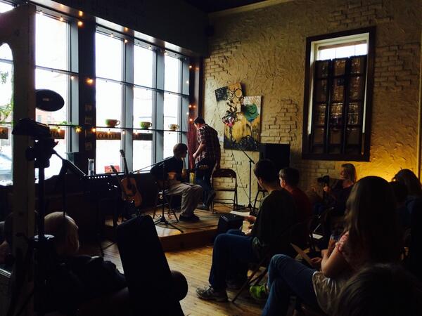 At my son Morgan's guitar recital!!!