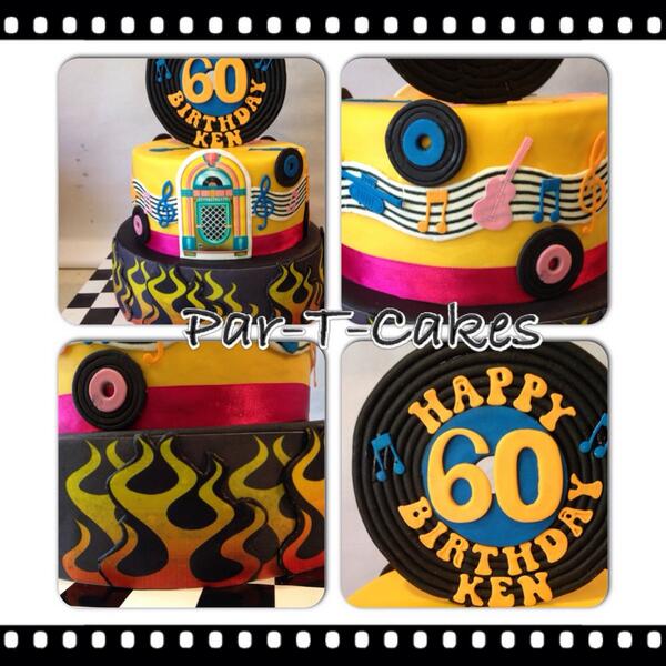 Par_T_Cakes's tweet photo. 50's themed cake #cakes #50scake #50s #followme @Par_T_Cakes http://t.co/3efOAvUblk