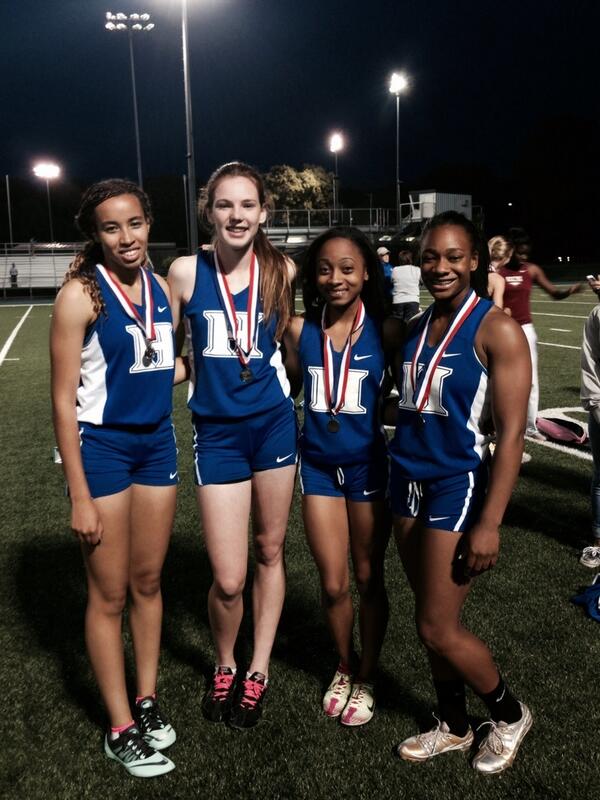 murphmom63's tweet image. .....and Harding girls 4x4 headed to state!! So proud of these ladies. #HardingStrong