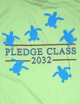 LoggerheadApp's tweet image. Our newest pocket tee...the #LambdaAlpha class of 2032.
