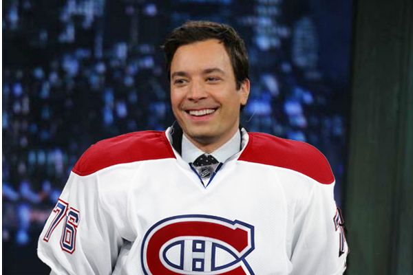 theScore's tweet photo. The Montreal Canadiens and Jimmy Fallon have made an Eastern Conference Finals bet.  http://t.co/4zvd1yK2FY http://t.co/yQhCSLq6Ab