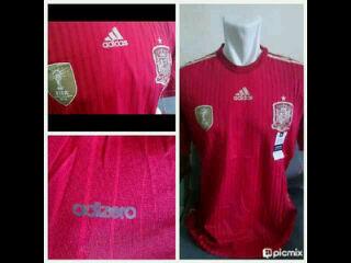 Lee_jersey's tweet photo. Jersey Spanyol Home Short Sleeve | Size SMLXL | Minat? Sms/Wa: 081949665542 dan PIN BB : 27DCCDEE http://t.co/tfwV4AiYne