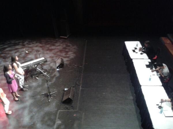 .<a href="/RMSingfest/">Rotaract Singfest</a> judges give feedback to each and every performer.