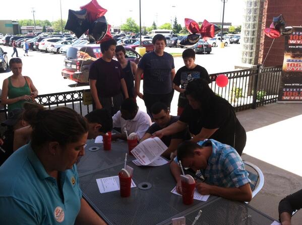 It's about to go down! It the Ultimate Pounder Challenge at @blasedellchee by the Mckinley Mall! Get here!