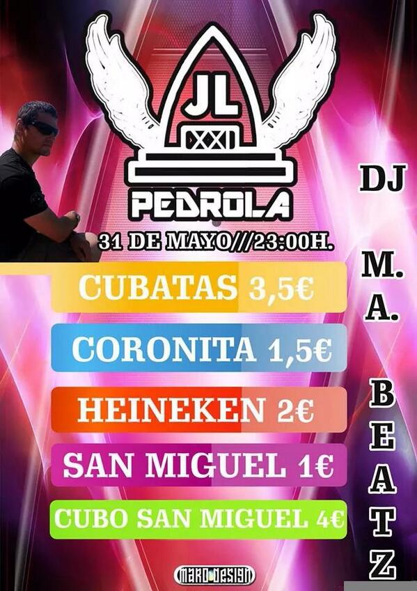 PUBJL's tweet photo. Esta noche ven a divertirte con nuestros precios antricrisis!! RT!! @MA_beatz @JR_Jorge_RJ @maria22104 @RJ_Raquel_JR http://t.co/JRuhHkCxNl