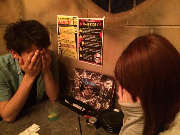 chu_f9's tweet photo. 懺悔の気持ちに苛まれる先輩たち。爆笑 http://t.co/Lgz0FviBAQ
