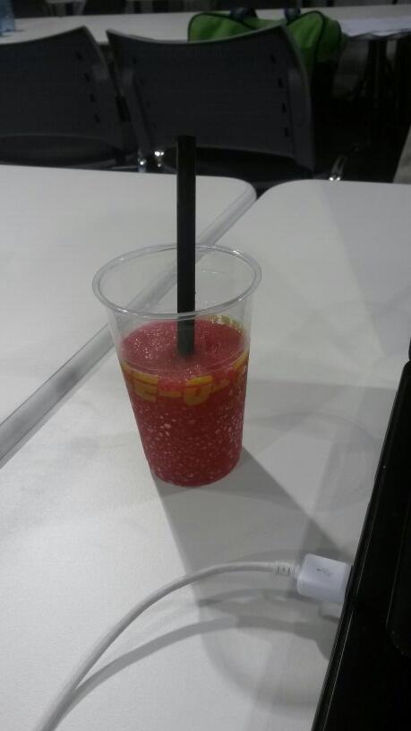 Keeping my cool in the Pressroom with healthy <a href="/IceOTonic/">Ice-O-Tonic</a>