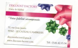 DiscountFactor's tweet image. Votre carte de fidélité vous attend, pour bénéficier d'avantages points....