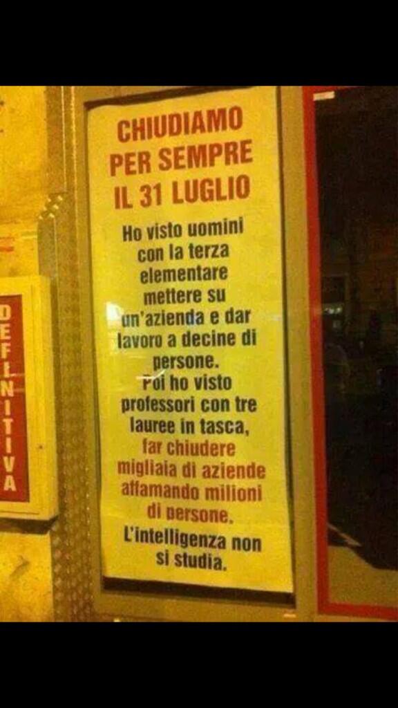 JerryCala's tweet photo. Mi ha colpito molto questo cartello... http://t.co/axcaE67tZW