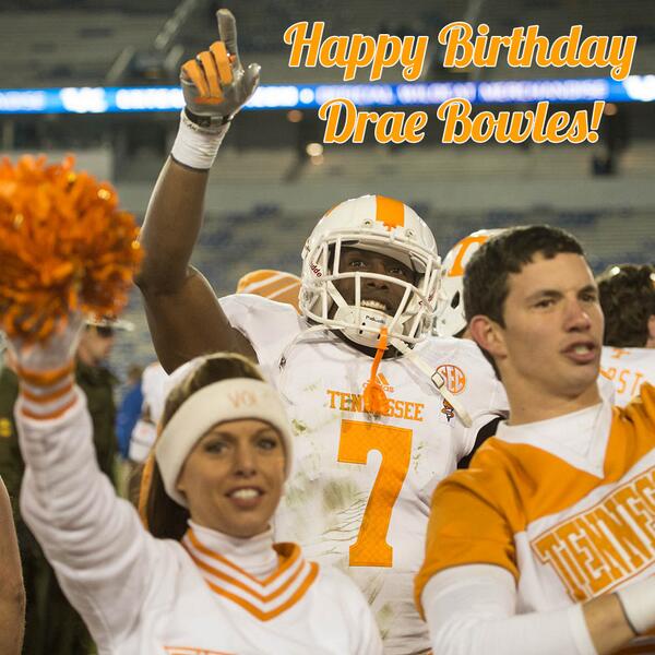 Vol_Football's tweet image. Happy Birthday #Vols WR Drae Bowles! 
#VFL #Jackson