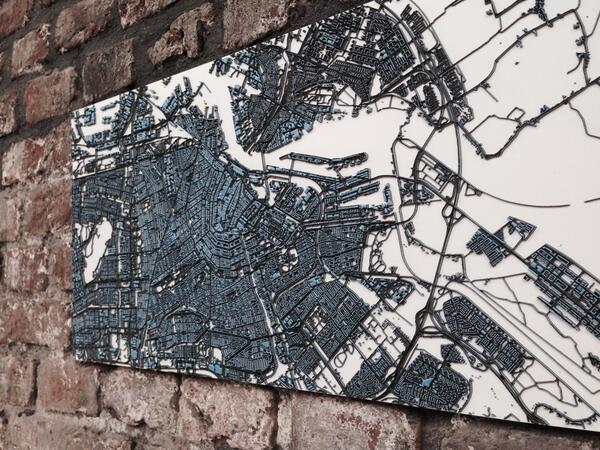 Brand new...amsterdam in 2,5d geprint #tekoop