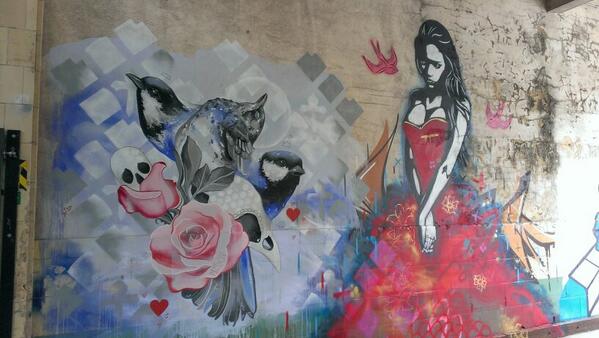 quickhr's tweet photo. Brilliant event - #UrbanArtFest in #Brighton @CircusStreetBTN @artrepublic http://t.co/W7ZwwB7EP4 #streetart #brightongraffiti #paintedcity