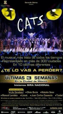 Tres últimas semanas en México y ya pendientes de gira nacional <a href="/Cats_Mx/">Zhenya Mr Richard</a> <a href="/gerryquiroz/">Gerardo Quiroz</a> NO TE LA PUEDES PERDER!!