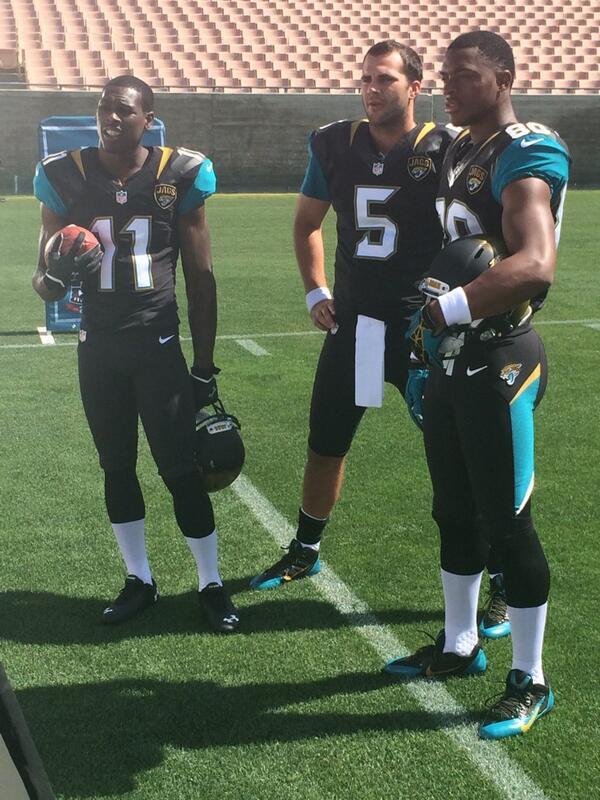 MT <a href="/BigCatCountry/">Big Cat Country</a>: Here’s another shot of Blake Bortles ... at the <a href="/NFLPA/">NFLPA</a> #RookiePremiere (via <a href="/jilane/">Jilane (Rodgers) Petrie</a>)