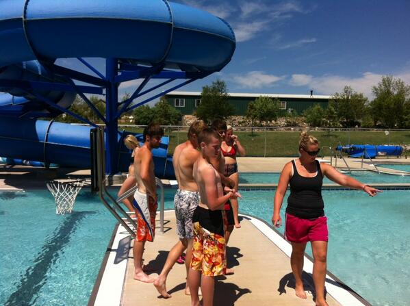 KilldeerPool's tweet photo. Training day for the guards! http://t.co/8wBMSasav5