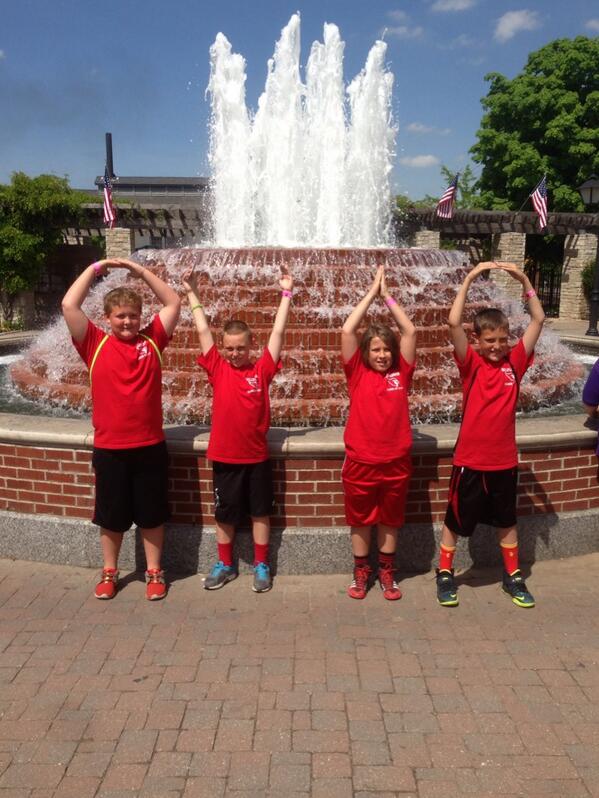 O-H-I-O pride from Dearborn, Michigan.