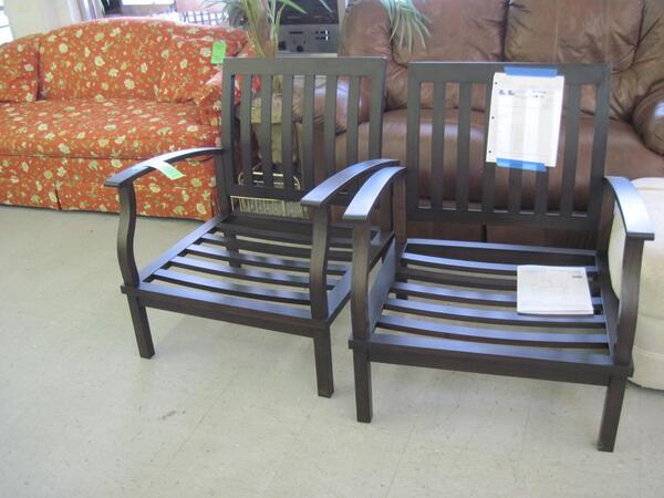 Charlotte Restore On Twitter Pair Of New Allen Roth Patio Chairs