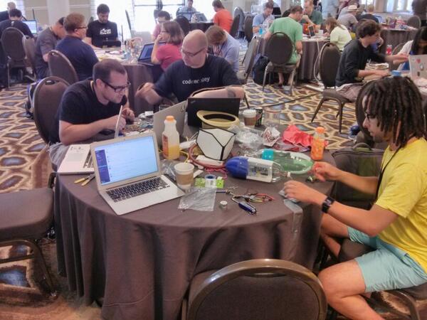 bitHoundio's tweet image. Building rockets with. @aniskadri @chriscoit @confusement @otterthecat @lorinbeer #noderockets #jsconf2014