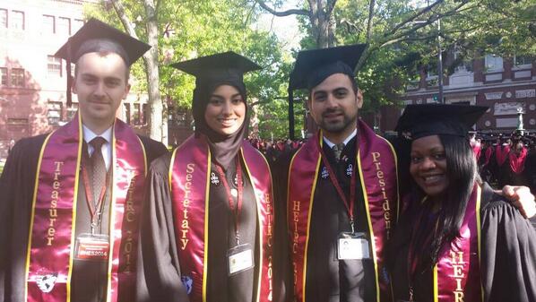 HarvardxIRC's tweet photo. Congrats to our parting executive board, who are all graduating today - Michael, Lori, Yasmeen, and Alex! #HARVARD14 http://t.co/R2gH31GwGu