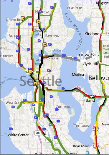 On a scale from 1 to just plain awful, this might be one of the worst travelers maps I've seen...