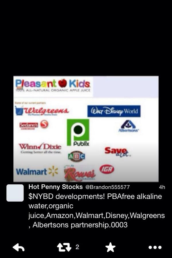 FutureBreakouts's tweet image. $NYBD get in before is to late!