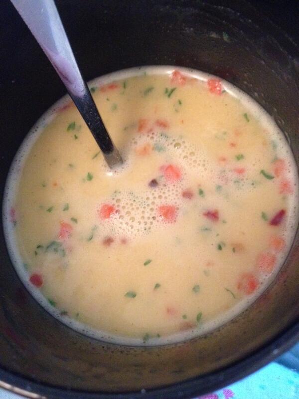 Veggie soup for dinner, get in my belly!!!