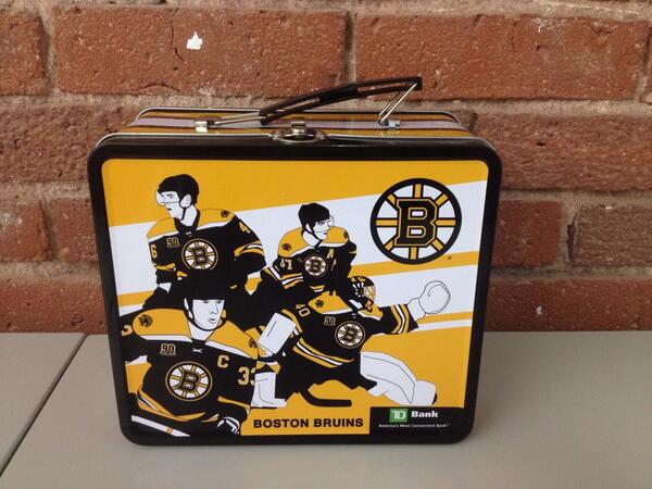 If this #NHL15Bergeron tweet gets 3,700 retweets we'll unlock this B's lunchbox &amp; give away what's inside. Go!