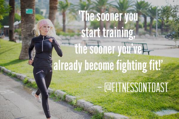 Vitality_UK's tweet photo. Here's some great advice from blogger @FitnessOnToast #PruWorldTri http://t.co/869KjG6ibi