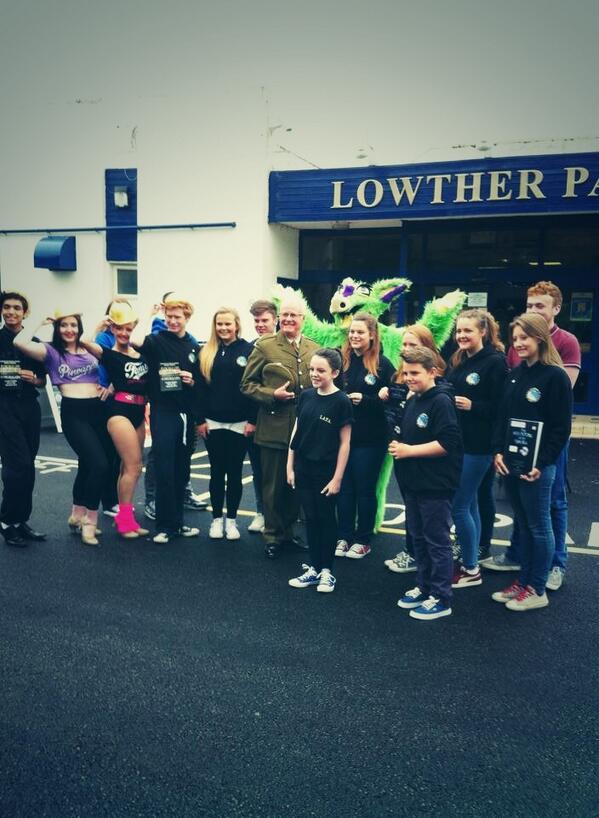 LythamAcademy's tweet photo. A big thank you to everyone who came to lowther to promote the show. http://t.co/MlrgZAgw8U