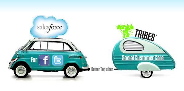 Meet <a href="/SalesforceApp/">SFDC Social Connect</a>’s new best friend TRIBES. They’re better together! #custserv 30-sec vid: bit.ly/RGgX2b