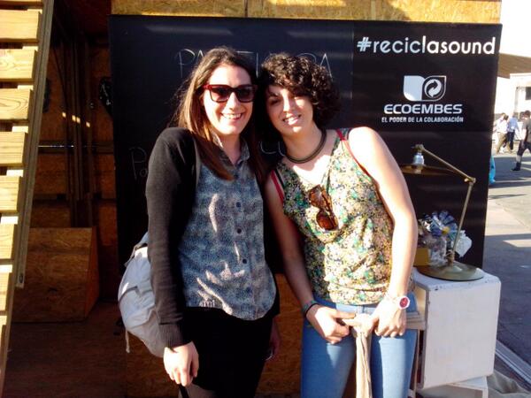 bertagmacho's tweet photo. primavera sostenible con @mazanotta #reciclasound http://t.co/SSlApFzJVi