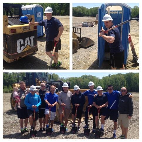 starsofma's tweet photo. Coaches already digging and using the facilities! #coachesatwork http://t.co/f9uUFonyyY
