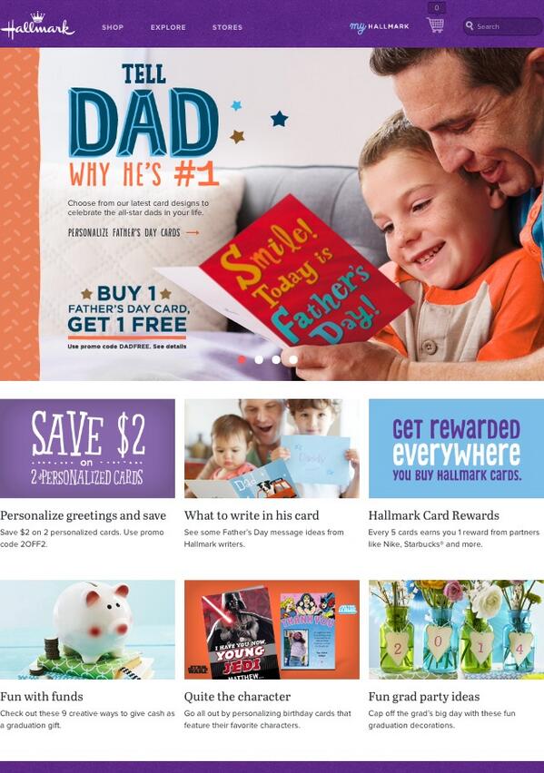 Check the Catos out! Be sure to use <a href="/Hallmark/">Hallmark</a> to help you celebrate your Father's Day!
