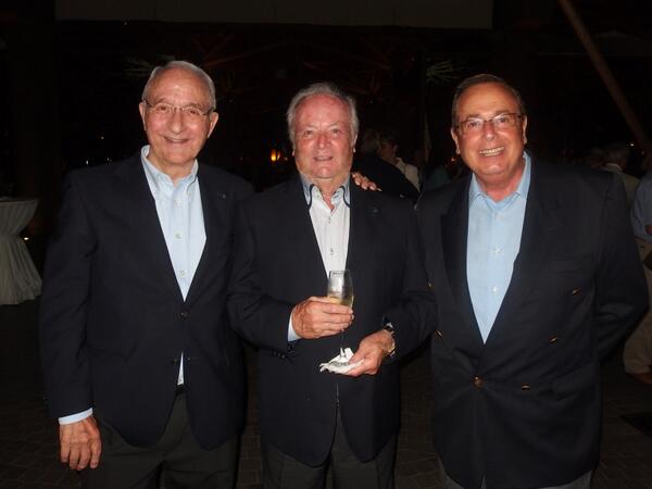 Foto del Director Estatutos, C.Torras, Vicepresidente 2º, J.Mª Úbeda y Secretario General, J.Ibáñez de Skal I. España