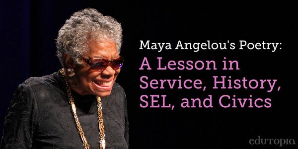 powerpoetry's tweet photo. RT @edutopia A Step-by-Step Lesson Using Poetry from Maya Angelou: #engchat http://t.co/jaIHSpN3Ht http://t.co/fIrK88rM2t