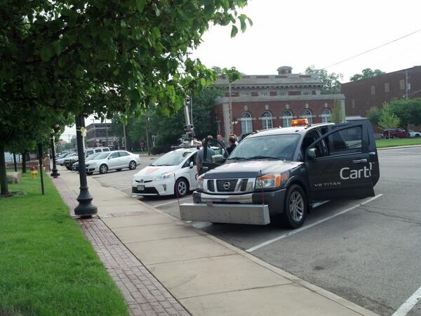 GIS_TBD's tweet image. Data collection starts today. Pavement inspection truck and image capture car. #assetcollection