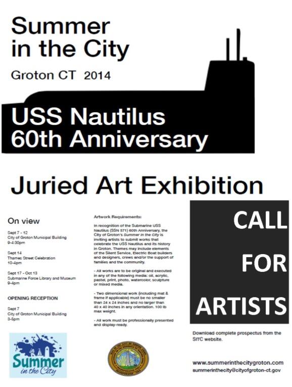 FirehouseSquare's tweet image. #nautilus #artcomp #summerinthecity #grotonct