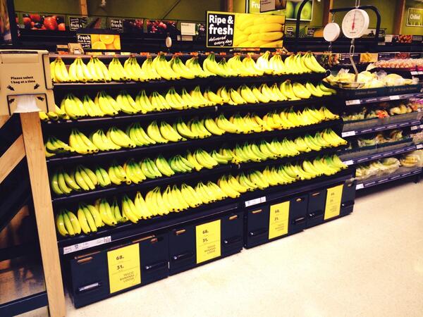 <a href="/TescoRugeley/">Tesco Rugeley</a> loving our bananas #tesco #banana #teamrugeley #supergreengrocer #producerevolution <a href="/ryan10names/">Ryan Harries-Jones</a> 👌🍌😁