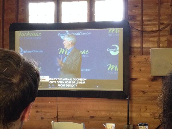 rasinbrandi's tweet photo. We have a unique moment to be proud about Detroit. It's not about Detroit vs. Michigan. @onetoughnerd #MPCish #MPC14 http://t.co/dLaSbqOr2R