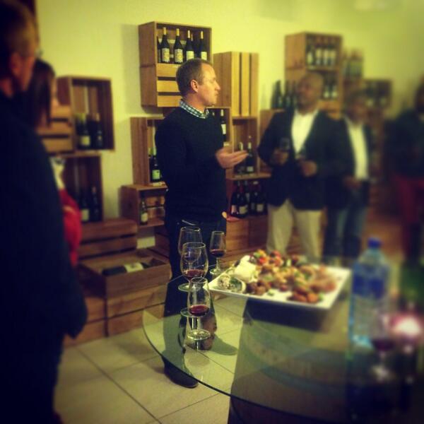 crushwineclub's tweet photo. Successful wine event with Vriesenhof wine farm! http://t.co/ToKaSjrMLh