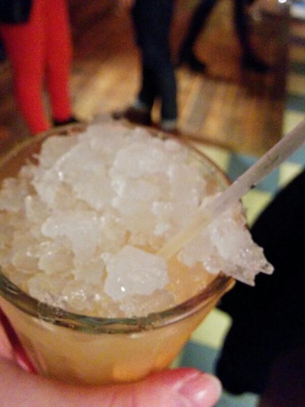 knittingnitwit's tweet image. Drinking this delicious mystery drink @Turtlebayuk #Manchester launch! Fab food too #yum