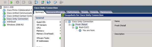 dancwilliams's tweet photo. One of my favorite things about VMWare…reverting to snapshots! #networkhobo #CiscoUC http://t.co/JT7RAQChw9