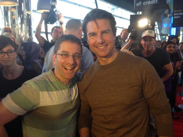 KiSS925's tweet photo. .@devobrown Remember I was saying Tom Cruise is in town? Well..look who caught up w/ him! @DamnitMaurie #EdgeofTO http://t.co/NYRnyzC3fm