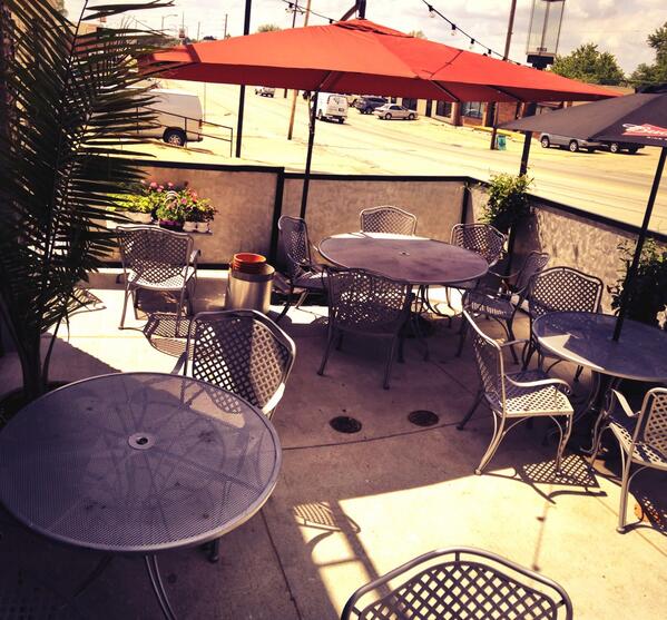 Patio shade?  We have plenty!  Happy Hour at 4:30!!