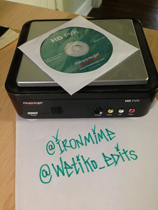 Mimeless's tweet image. Giving away this HD PVR! Must retweet this and be following me and @WeTIKO_edits to enter! Winner announced 6/5/14!