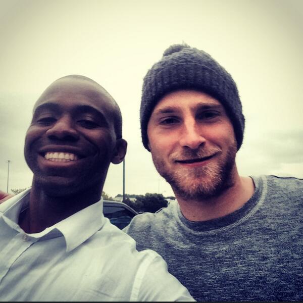 “@fmuamba: Gave him a lesson today at Golf. Always  good to see <a href="/RobLainton/">Rob Lainton</a> ” My Mann!!
