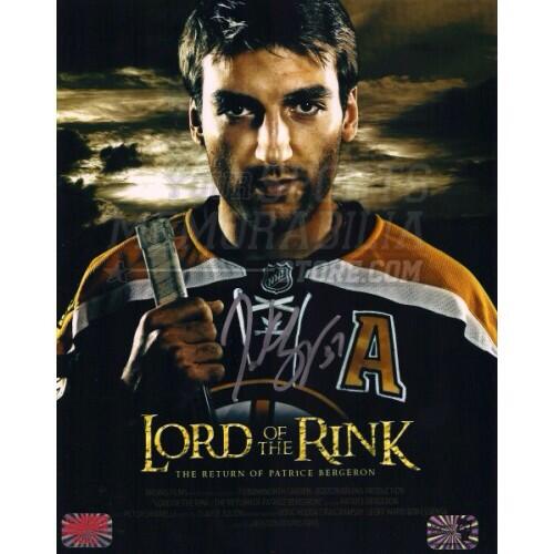 yoursportsstore's tweet image. #NHL15Bergeron Signed 8x10 Lord of the Rink for every 1000 retweets. Free signed photos for retweets #NHL15Bergeron